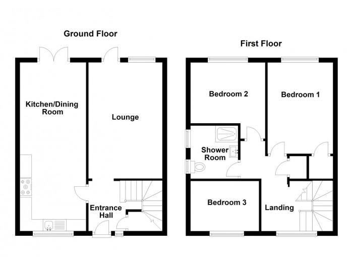 Floorplan for Hundred Acre Road, Sutton Coldfield