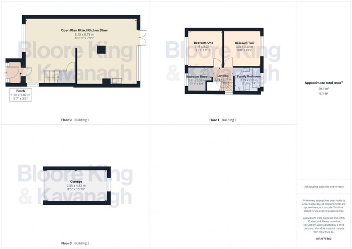 Floorplan for Huntingtree Road, Halesowen