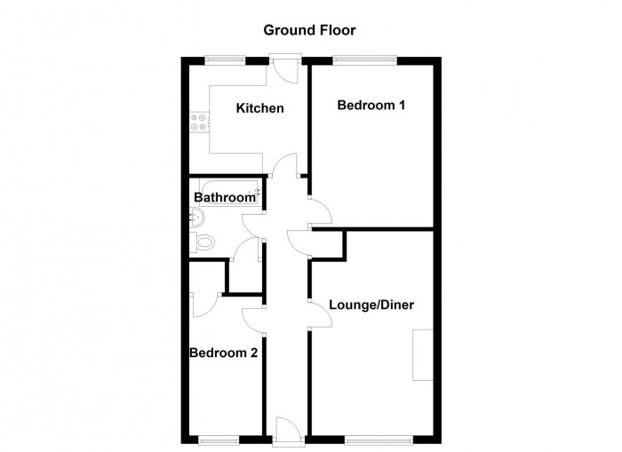 Floorplan for Stourbridge Road, Linden Glade, Halesowen