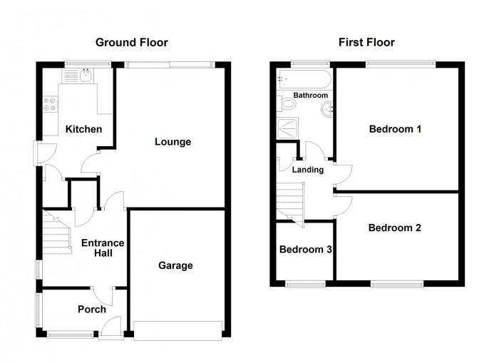 Floorplan for Narrow Lane, Halesowen