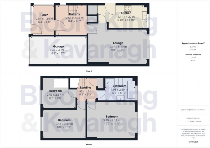Floorplan for Narrow Lane, Halesowen