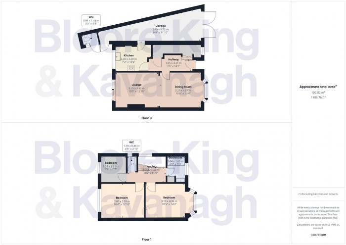Floorplan for Stuart Road, Halesowen