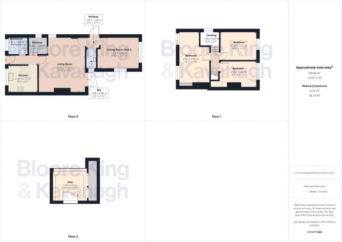 Floorplan for Western Road, Cradley Heath