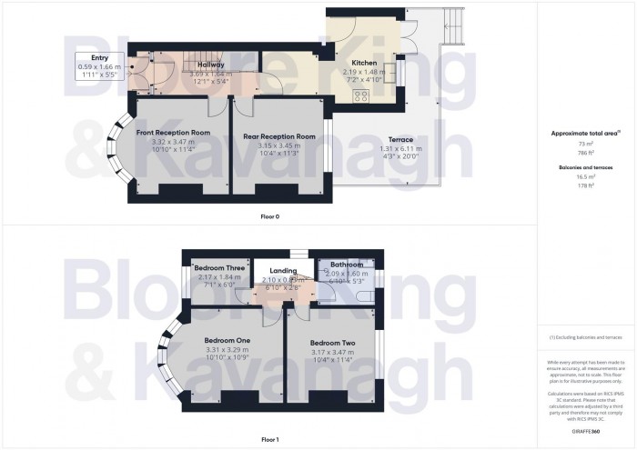 Floorplan for Graham Road, Halesowen