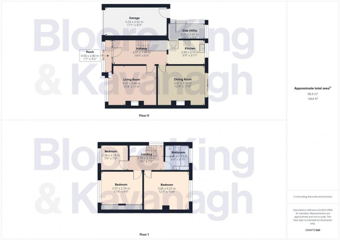 Floorplan for Talbot Street, Halesowen