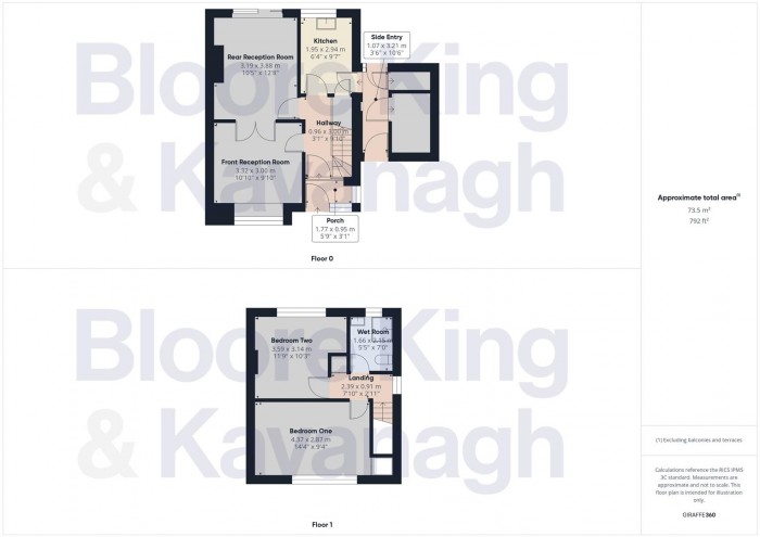 Floorplan for Cranmoor Crescent, Halesowen