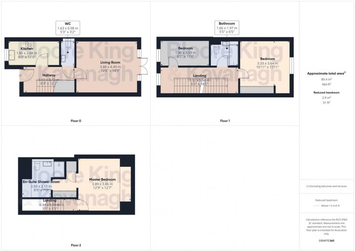 Floorplan for Century Way, Halesowen