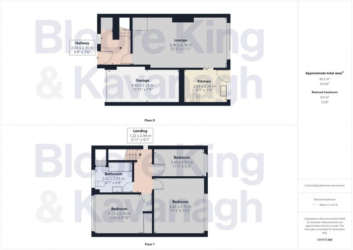 Floorplan for Hilston Avenue, Halesowen