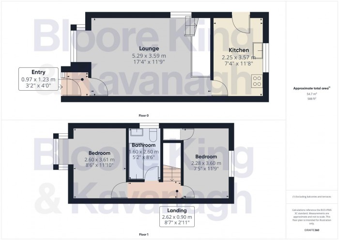 Floorplan for 44 Fox Foot Drive