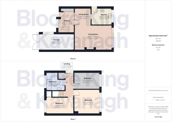 Floorplan for Instone Road, Halesowen