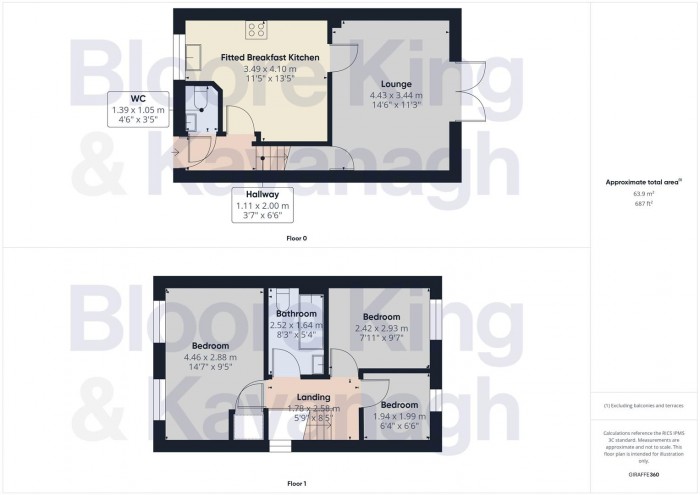 Floorplan for Shrewsbury Place, Dudley