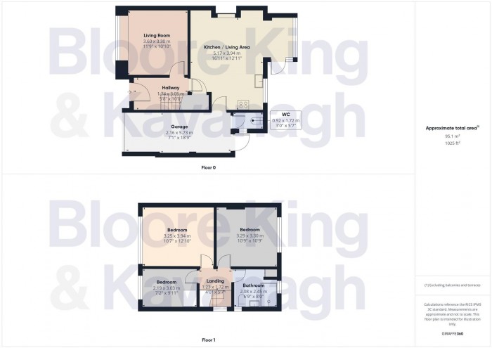 Floorplan for Witley Avenue, Halesowen