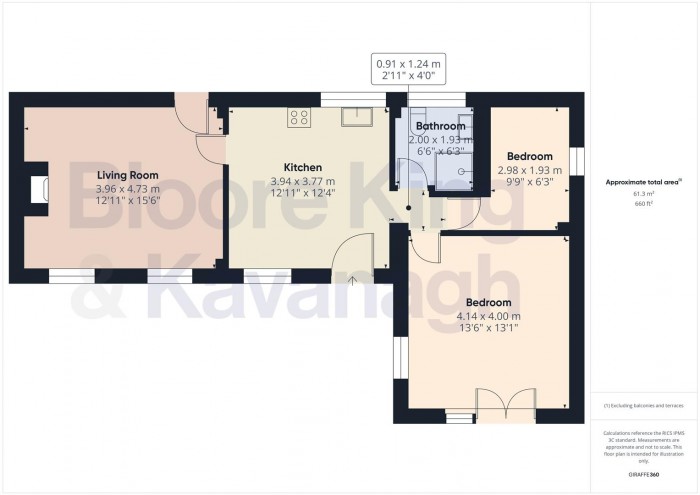 Floorplan for Hagley Road, Stourbridge