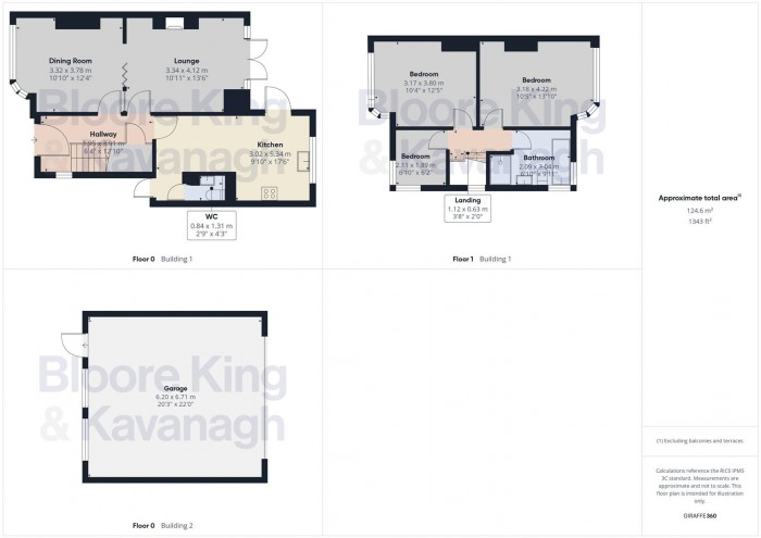 Floorplan for Ridgacre Road, Quinton, Birmingham