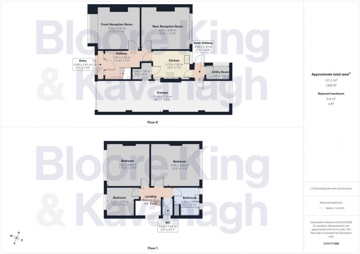 Floorplan for Rosemary Road, Halesowen