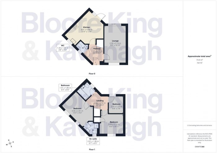 Floorplan for Brett Young Close ,Halesowen ,West Midlands