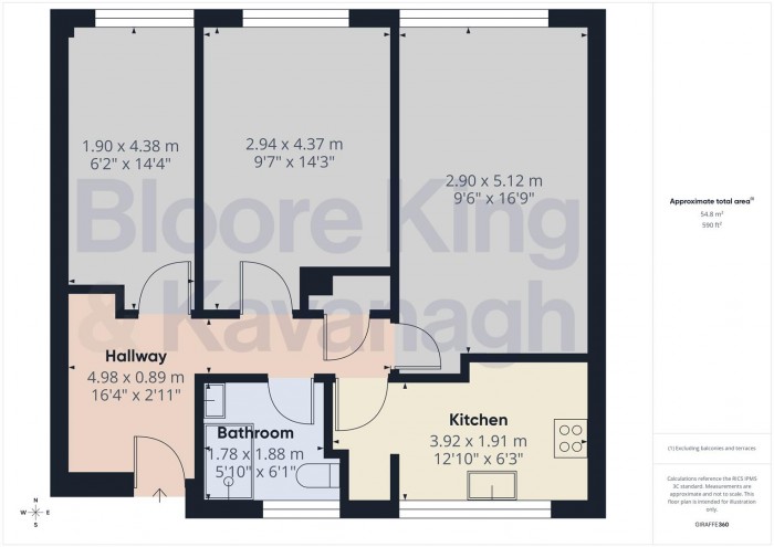 Floorplan for War lane, Harborne, Birmingham