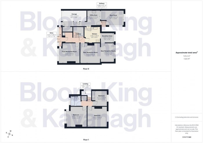 Floorplan for Amblecote Road, Brierley Hill