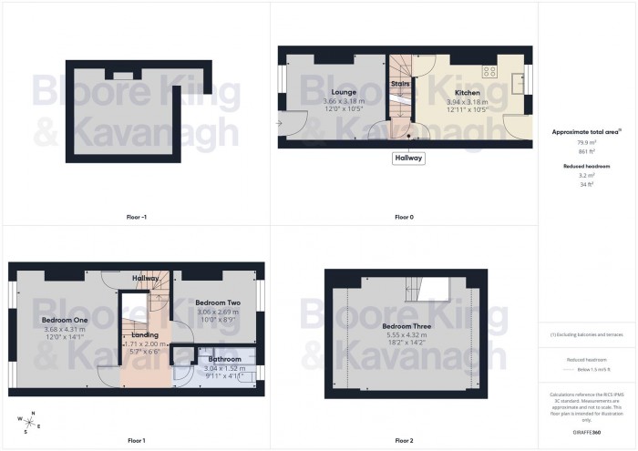 Floorplan for Park Street, Kidderminster