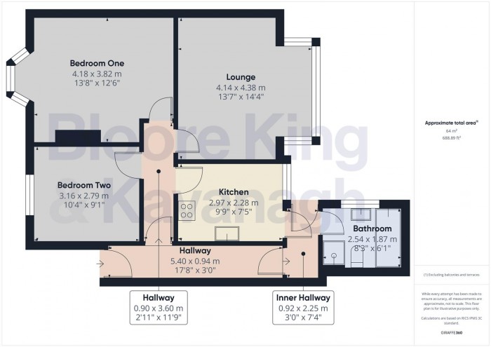 Floorplan for Greenhill Road ,Halesowen ,West Midlands