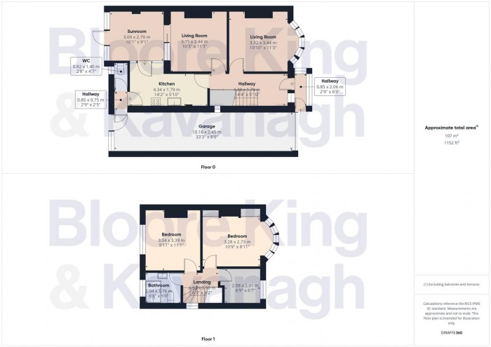 Floorplan for Summerfields Avenue, Halesowen