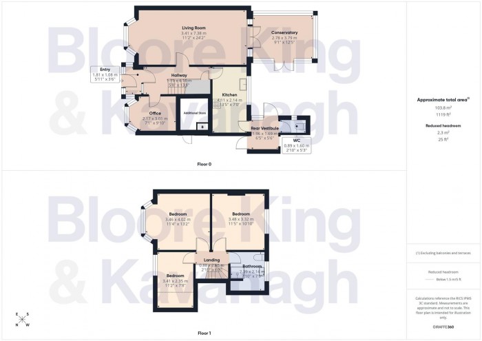 Floorplan for Thornhill Road, Halesowen