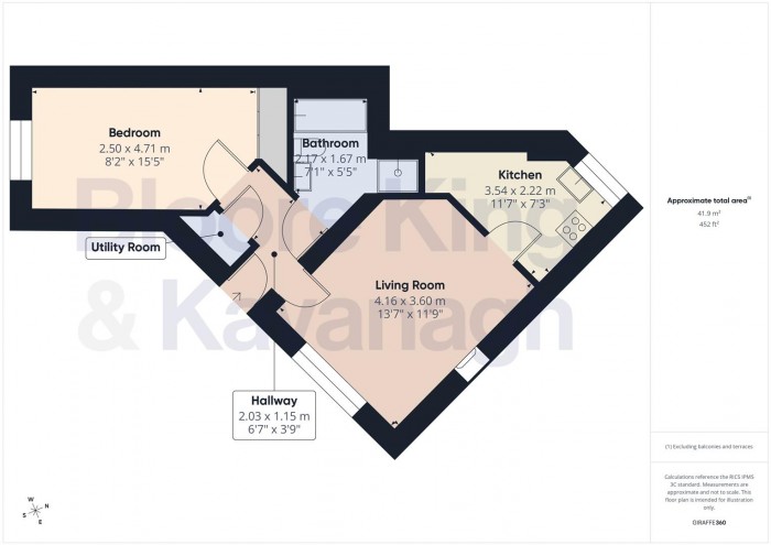 Floorplan for Hagley Road, Halesowen