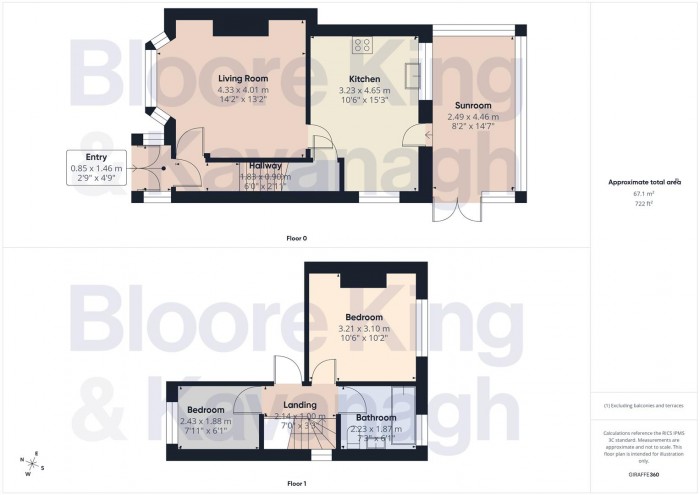 Floorplan for Westbourne Road, Halesowen