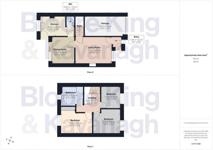 Floorplan for Ransome Road, Gun Hill, Coventry
