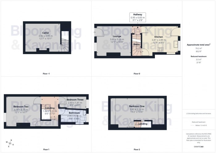 Floorplan for Park Street, Kidderminster