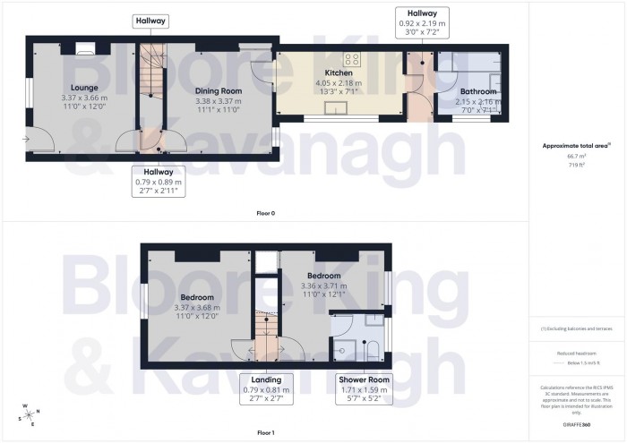 Floorplan for New England, Halesowen