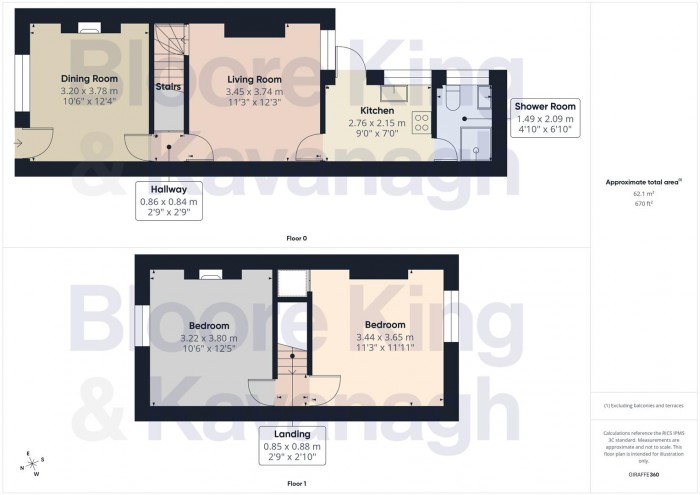 Floorplan for Green Lane, Halesowen