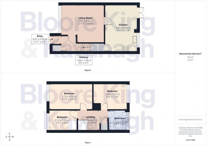 Floorplan for Grazebrook Croft, Birmingham