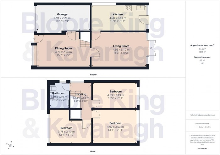 Floorplan for Fairmile Road, Halesowen
