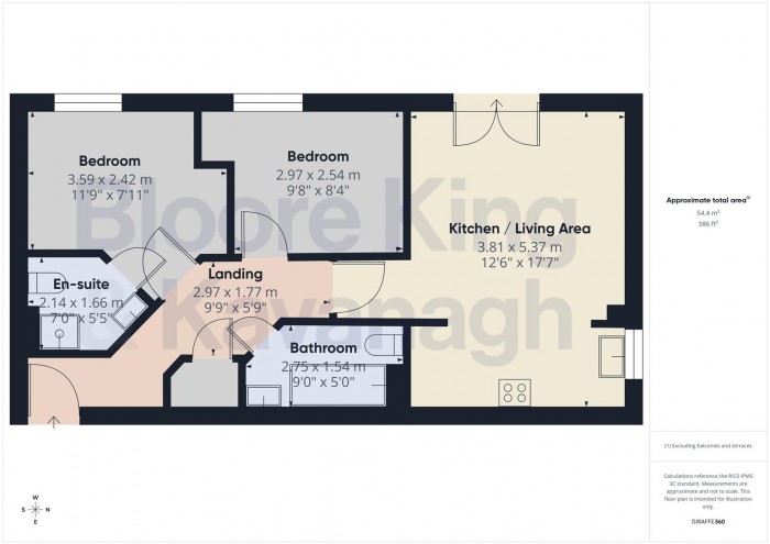 Floorplan for Century Way,Halesowen,West Midlands