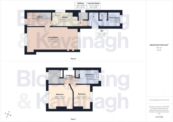 Floorplan for Rowley Village, Rowley Regis