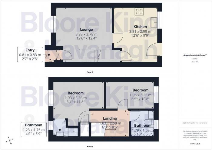 Floorplan for Larksfield Mews ,Brierley Hill,West Midlands