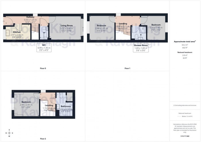 Floorplan for Old High Street, Quarry Bank, Brierley Hill