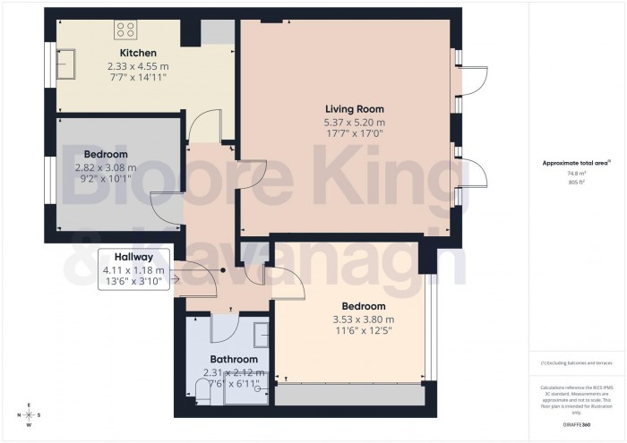Floorplan for Romsley Hill Grange Farley Lane, Romsley, Halesowen