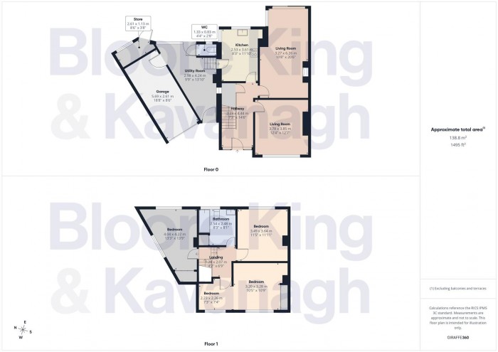 Floorplan for Cherry Orchard Crescent, Halesowen