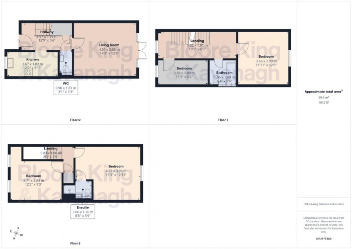 Floorplan for The Infield, Halesowen