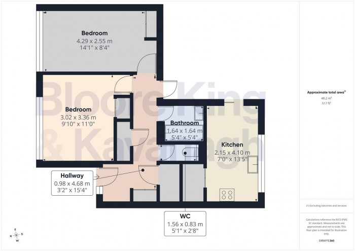 Floorplan for Binswood Road, Halesowen