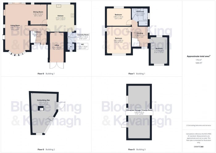Floorplan for Barrs Road, Cradley Heath