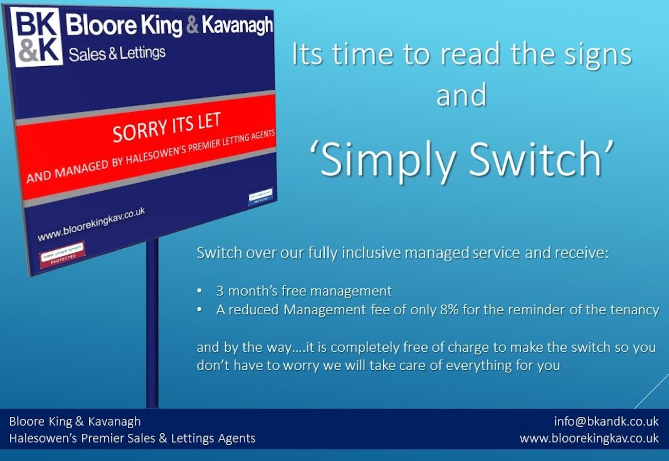 Introducing our  'Simply Switch'  Special Offer